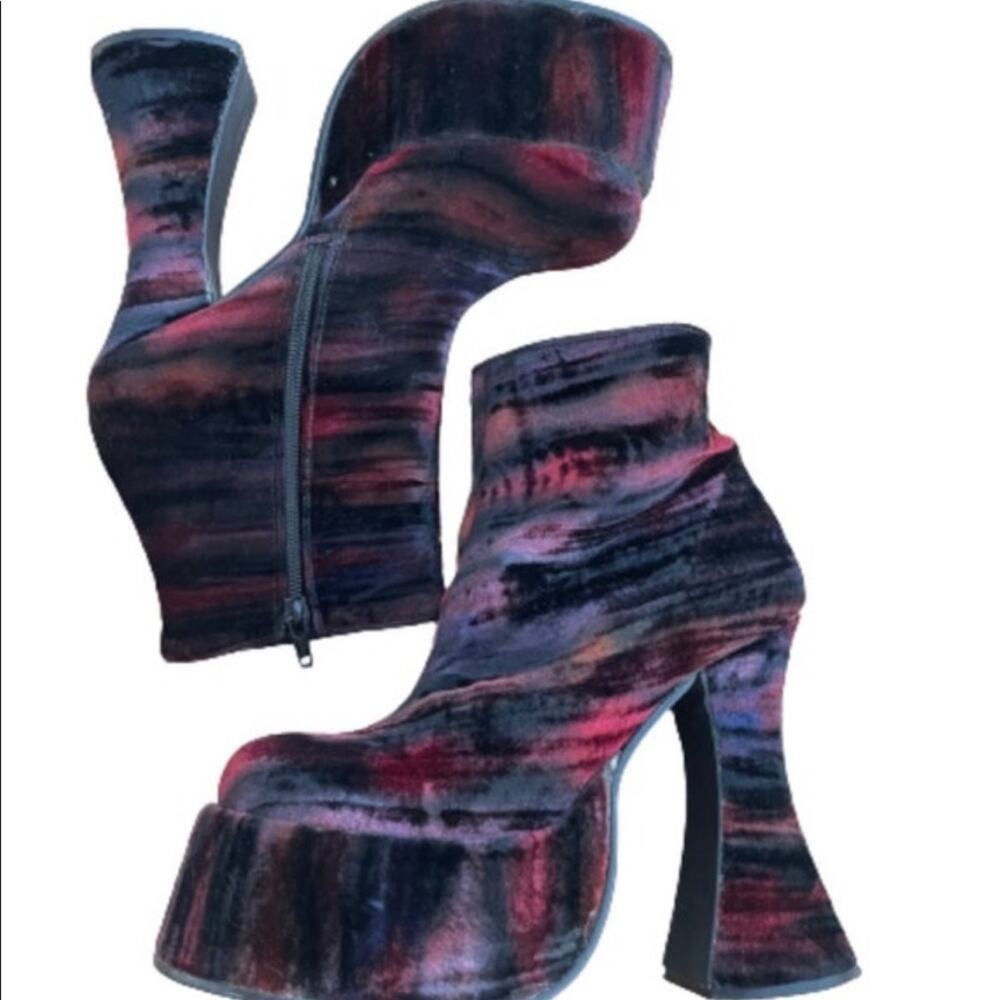 SHOCK 90’s vintage rare platform boots/chunky/clubwear
